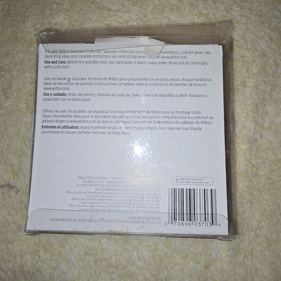 Wilton 5in Grecian Pillard 4 Count - Picture 3 of 3